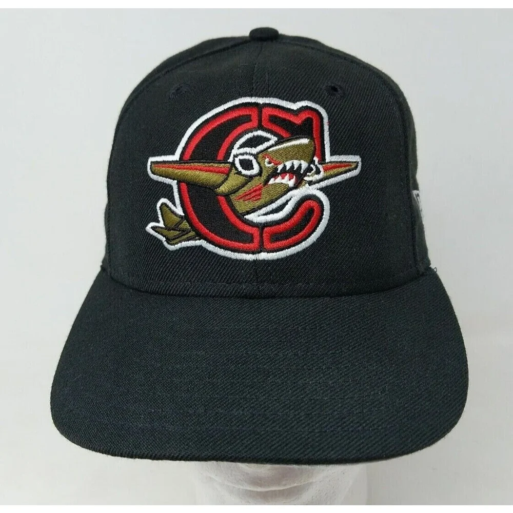 New Era Capital City Bombers Fitted Hap Cap Size 7 Small/Medium 90s USA Made VTG